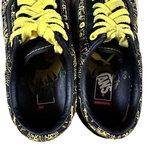 Vans~SpongeBob "Skate Old Skool" Sneakers (Gigliotti)Classic Skate Shoes Size 10 - Picture 5 of 14
